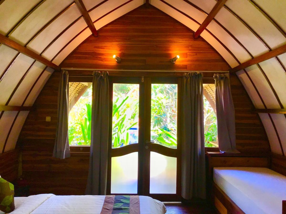 Cotton Tree Cottages Gili Trawangan Buitenkant foto