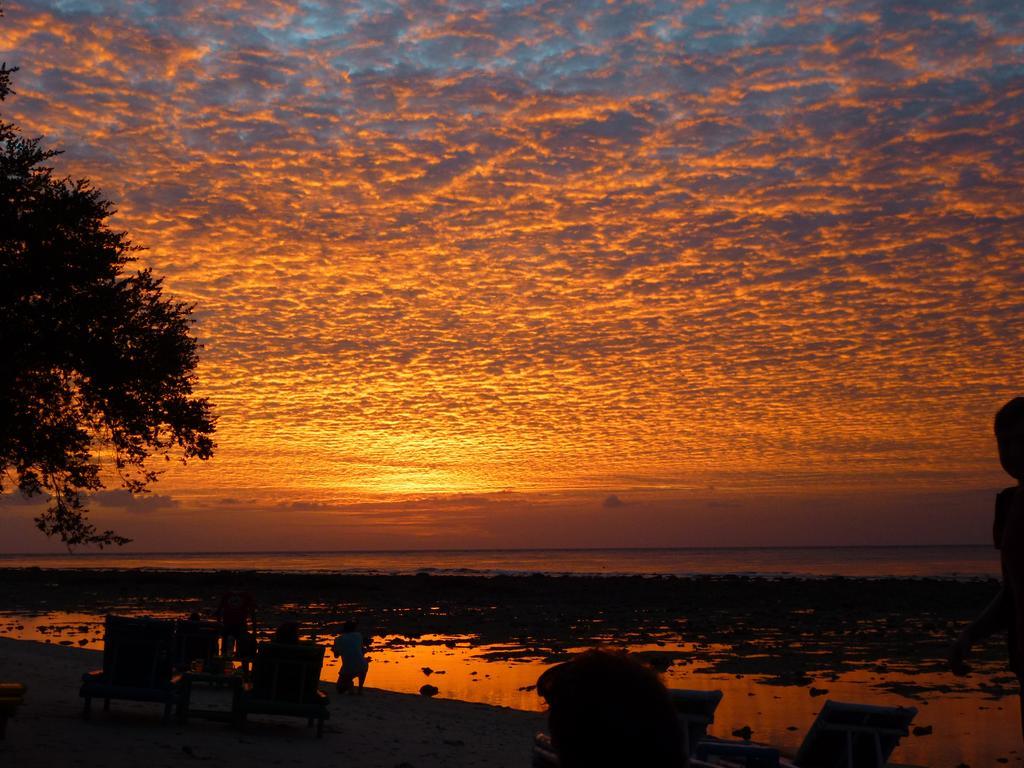Cotton Tree Cottages Gili Trawangan Buitenkant foto