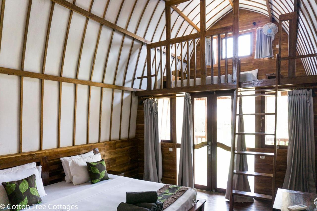 Cotton Tree Cottages Gili Trawangan Buitenkant foto